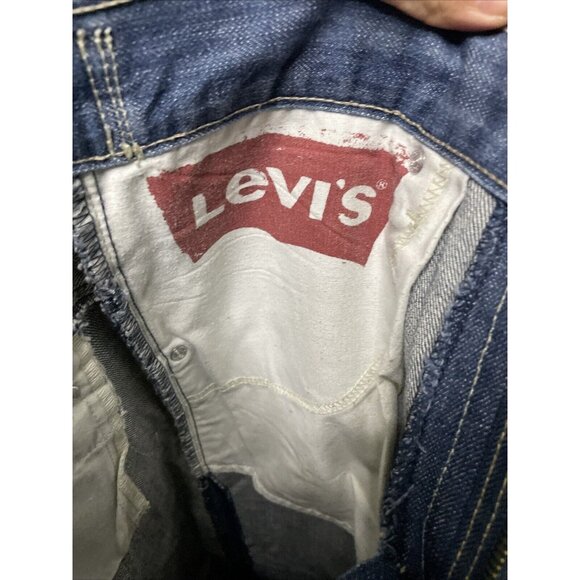 Levis 511 Men’s Skinny Fit Blue Denim Jeans Adjustable Waist Double Pocket 33x30 - Picture 9 of 11